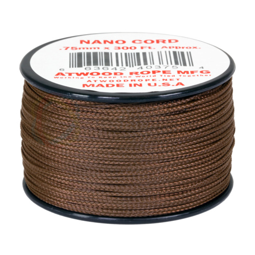 Nano Cord 0.75mm Brown 300ft