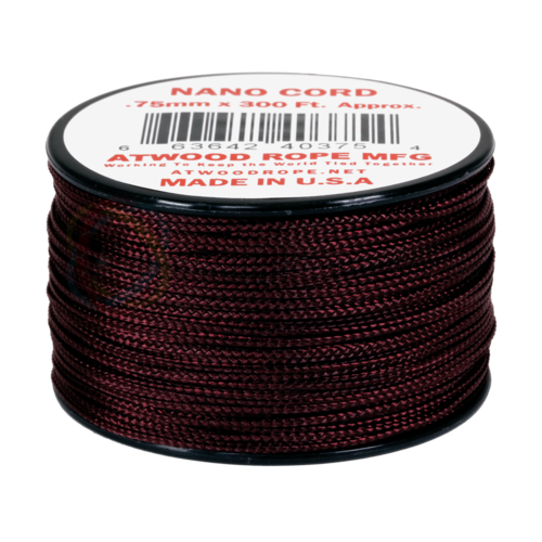 Nano Cord 0.75mm Maroon 300ft