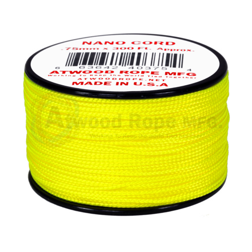 Nano Cord 0.75mm Neon Yellow 300ft