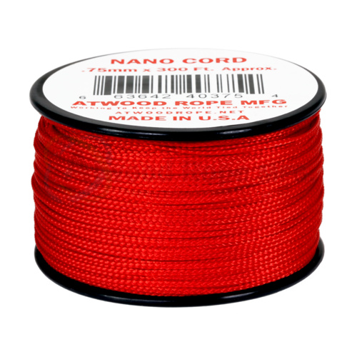 Nano Cord 0.75mm Red 300ft