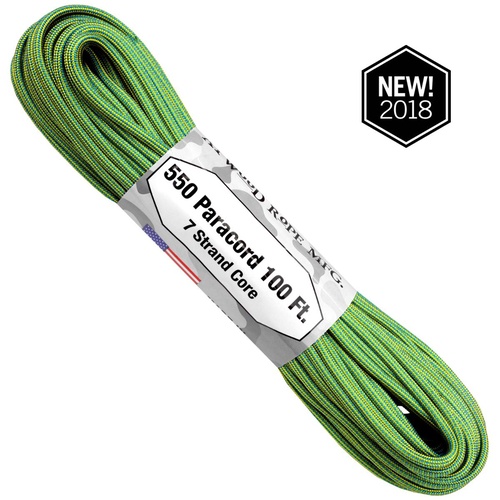 Colour Changing Paracord "Tree Frog" 550 7 strand (100ft)