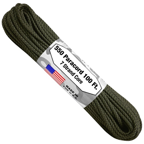 Paracord "Comanche" 550 7 strand (100ft) MADE IN USA
