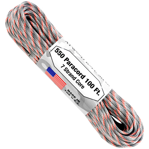 Paracord "Mach 1" 550 7 strand (100ft) MADE IN USA