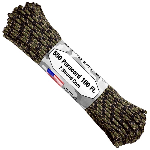 Paracord "Veteran" 550 7 strand (100ft) MADE IN USA