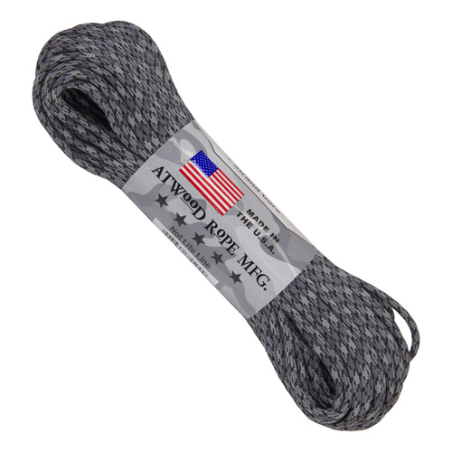 Paracord "Titanium" 550 7 strand (100ft) MADE IN USA