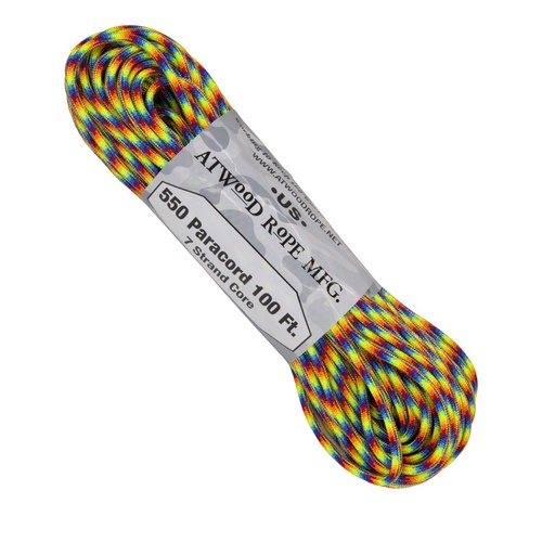 Paracord "Trippin" 550 7 strand (100ft) MADE IN USA
