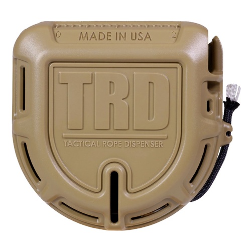 TRD Tactical Rope Dispenser FDE MADE IN USA