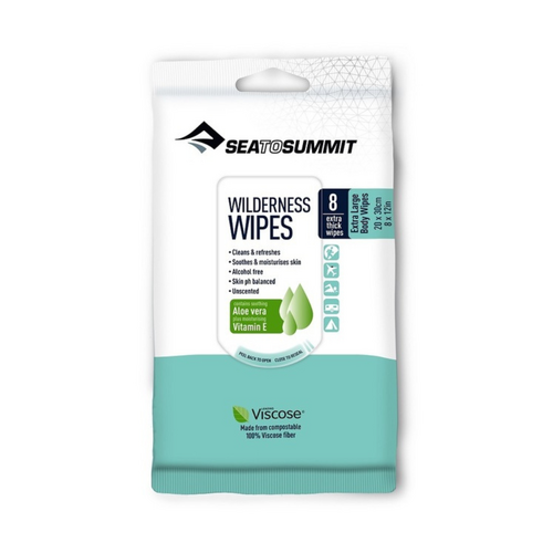 Sea To Summit Wilderness Wipes Extra Large Size 8 Pack