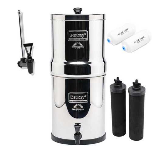 Big Berkey Deluxe Fluoride Reduction Package