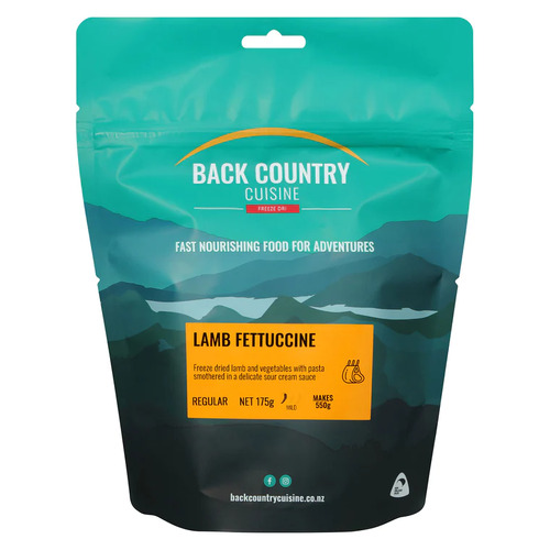 2 Person Lamb Fettuccine Freeze Dried Meal