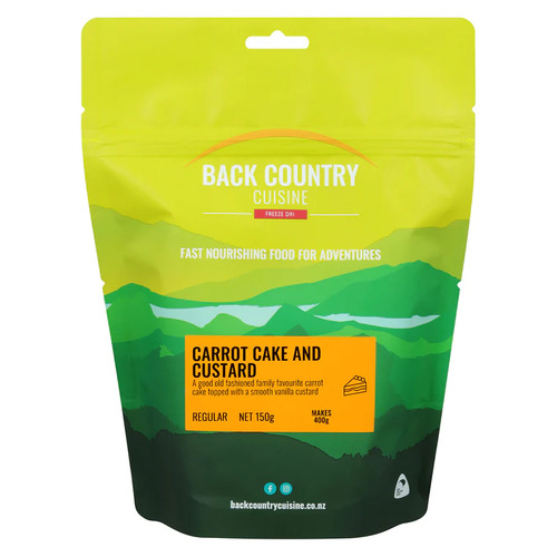 Back Country Carrot Cake & Custard Regular Freeze Dried Dessert