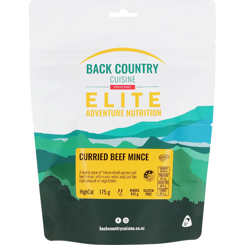 Back Country Elite Curried Beef Mince Freeze Dried Meal
