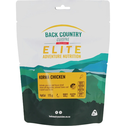 Back Country Elite Korma Chicken Freeze Dried Meal