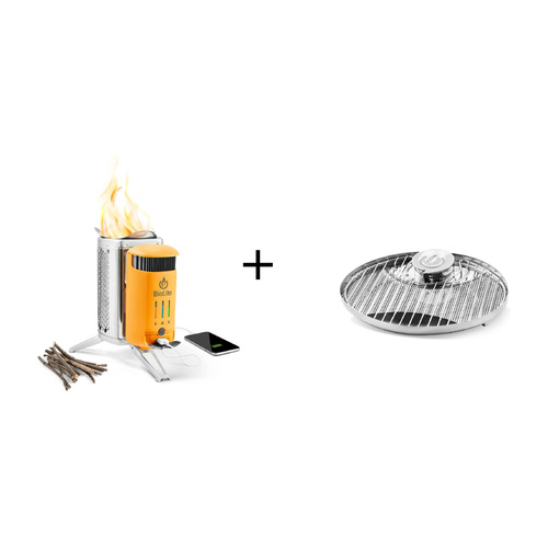 Biolite Campstove + Grill Combo Pack