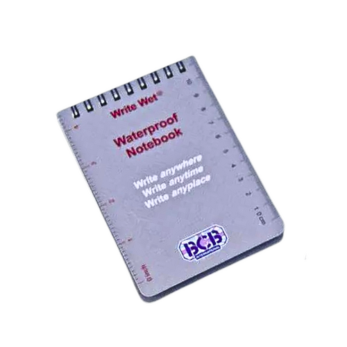 Waterproof Notebook "Write Wet " 12.5x8.5cm w/ Pencil