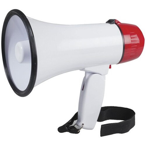 Compact Megaphone with Siren