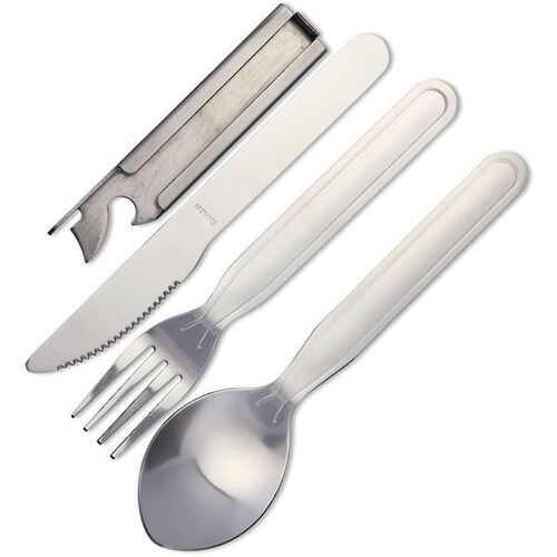KFS Army S/S Cutlery Set with Can Opener