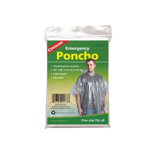 Emergency Poncho Clear