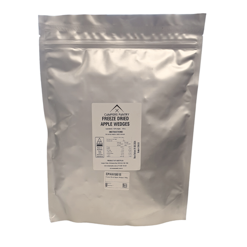 Freeze Dried Australian Apple Wedges 100g