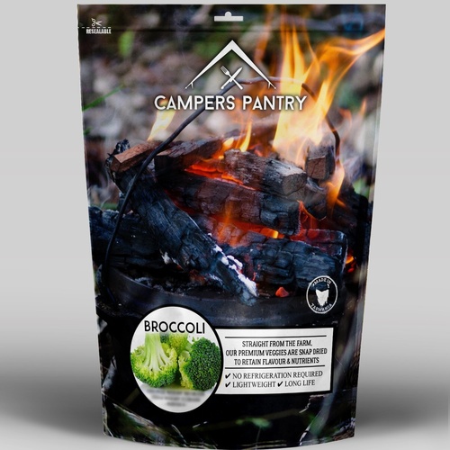 Campers Pantry Freeze Dried Broccoli LARGE PACK