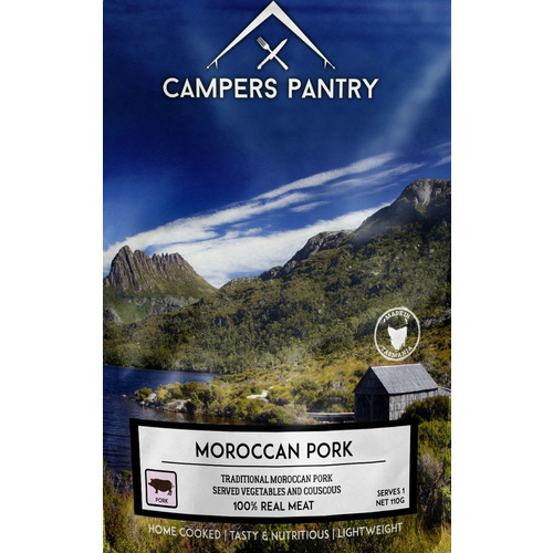 Campers Pantry Moroccan Pork