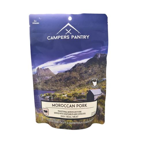 Campers Pantry Moroccan Pork 2 Person Freeze-Dried Meal