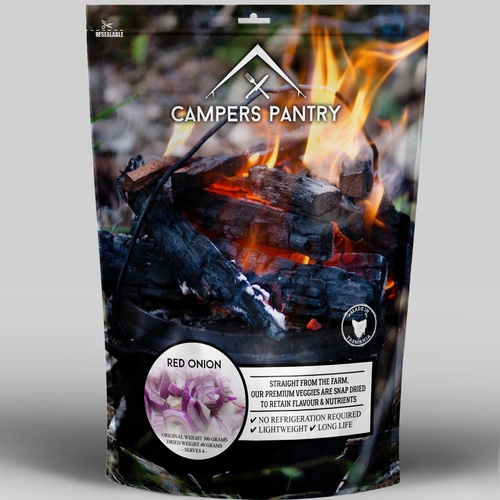 Campers Pantry Freeze Dried Red Onion Sliced