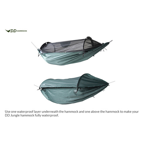 Canopy (for SuperLight Jungle DD Hammock) Olive Green