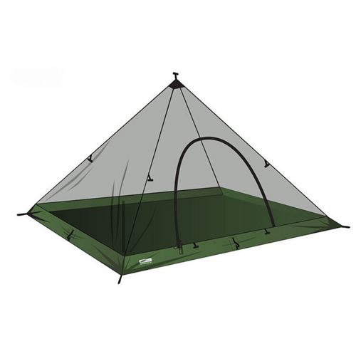 DD SuperLight XL (2 Person) Pyramid Mesh Tent (Olive Green)