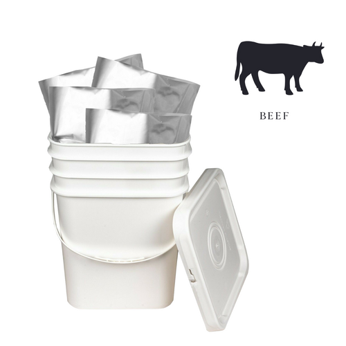 Beef Dices Large Bucket 80 Serves