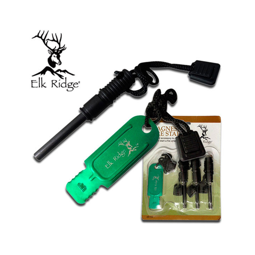 Elk Ridge Fire Starter Kit 4" with Magnesium Flints