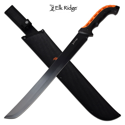 Elk Ridge Black & Orange Machete