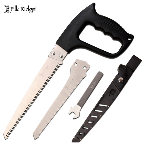 Stainless Steel Saw with Extra Blades