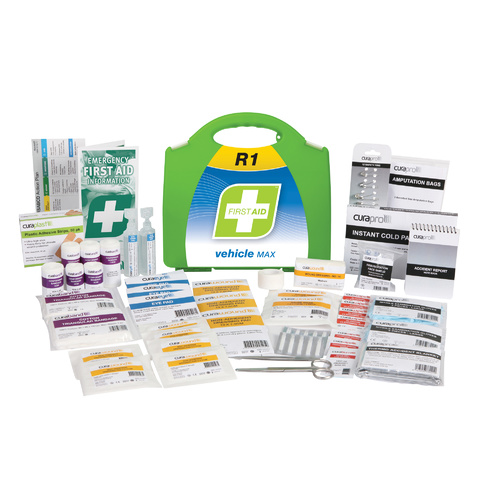 Vehicle First Aid Kit Hard Case