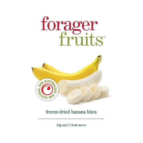 Forager Fruits freeze-dried Banana bites