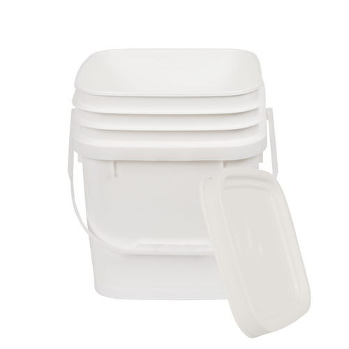 Bucket (15L) Food Grade (Square Stackable) 