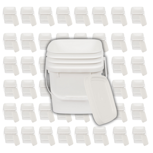 Buckets (15L) Food Grade (Bulk 50x Pack)