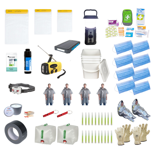 Get Ready Emergency Survival Kit 4 Person/Family