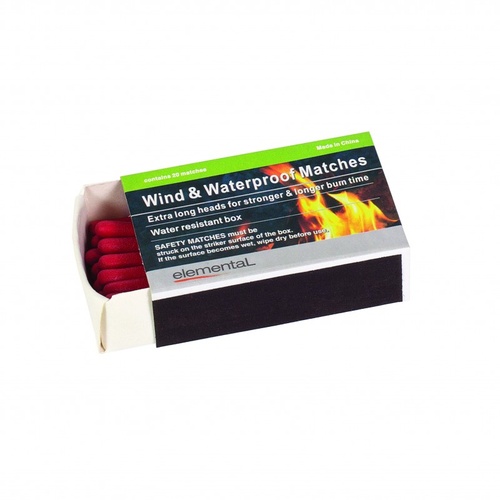  Wind & Waterproof Matches Twin Pack