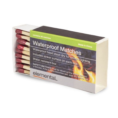 Waterproof Matches (4x 45ea Pack)