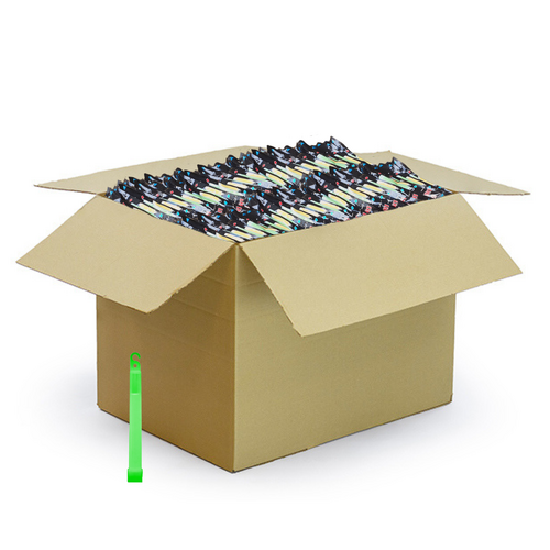 Emergency 8 Hour Glow Stick Green 500 Pack
