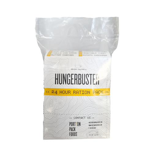 MRE Hungerbuster 24hr Ration Pack VEGETABLE CURRY