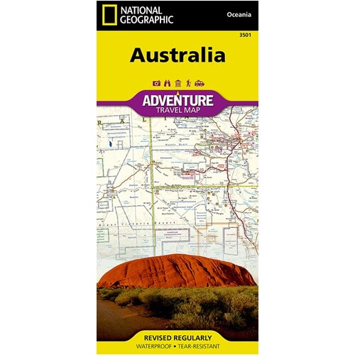 Australia Adventure Travel Map