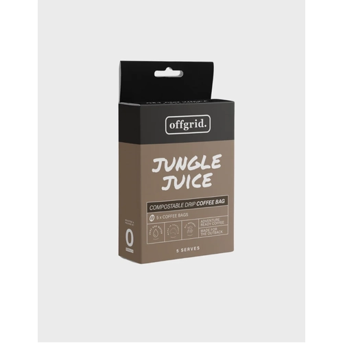 offgrid Coffee Jungle Juice Compostable Drip Bags - 5 pack