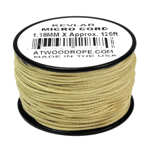 Micro Cord Heat Resistant Kevlar / Aramid (Yellow)