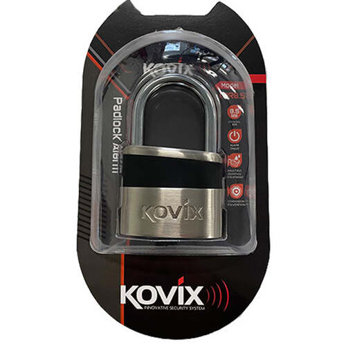 CLEARANCE Kovix 8.5mm Heavy Duty Alarmed Padlock