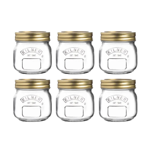Kilner Canning Jars 250ml 6 Pack