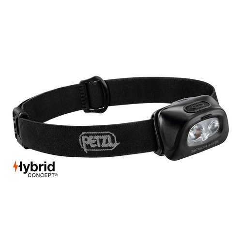 Petzl TACTIKKA + RGB 350 Lumen Headlamp Black