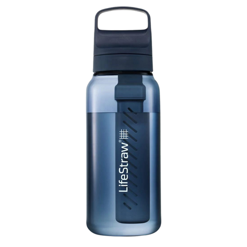 Lifestraw Go 2.0 BPA Free Water Filter Bottle 1L [Colour: Aegean Sea]