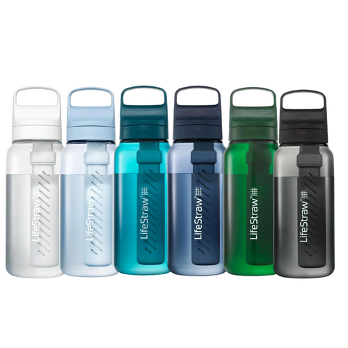 Lifestraw Go 2.0 BPA Free Water Filter Bottle 1L